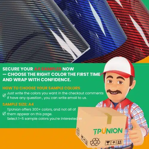 tpunion color ppf wraps a4 samples